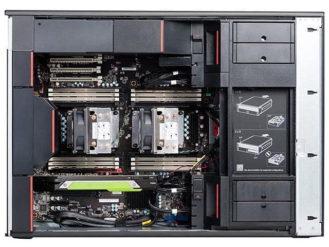 Lenovo ThinkStation P920 Server System Intel Xeon Silver 16GB DDR4 Windows 11 Pro 64 for Workstations 30BC007HUS - ảnh 2