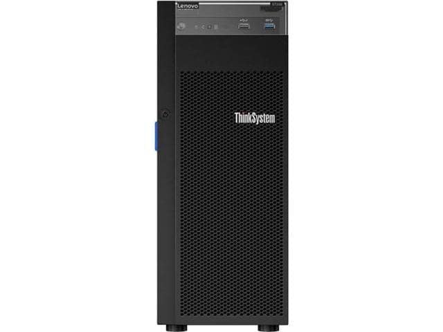 Lenovo ThinkSystem ST250 Tower Server Including Intel Xeon 3.3GHz CPU, 32GB DDR4 2666MHz RAM, 8TB HDD Storage, JBOD RAID - ảnh 4