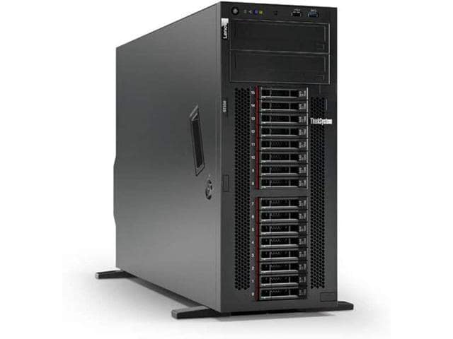Lenovo ThinkSystem ST550 Tower Server Bundle with 2 x Intel Xeon Silver 4210, 128GB DDR4, 2TB SSD, 24TB HDD, RAID, Matrox G200 Graphics, Windows Server 2019 - ảnh 2