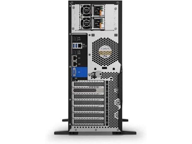 Lenovo ThinkSystem ST550 Tower Server Bundle with 2 x Intel Xeon Silver 4210, 128GB DDR4, 2TB SSD, 24TB HDD, RAID, Matrox G200 Graphics, Windows Server 2019 - ảnh 3