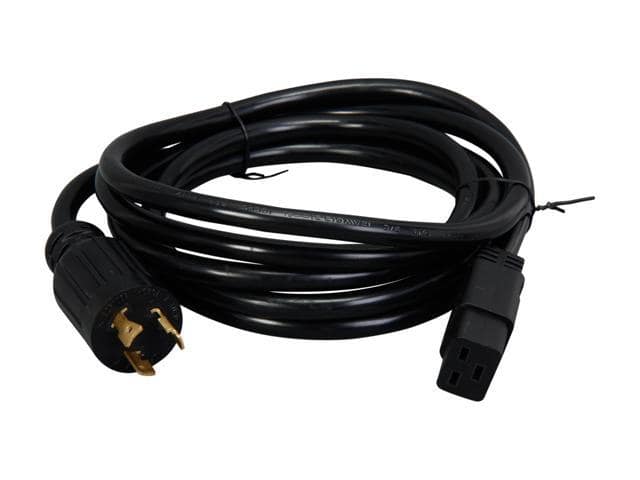 Tripp Lite Model P040-010 10 ft. IEC-320-C19 to IEC-320-L6-20P 12AWG Heavy Duty Power Cable - ảnh 2