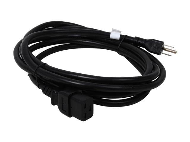 Tripp Lite Model P034-010 10 ft. IEC-320-C19 to NEMA 5-15P 14AWG Heavy Duty Power Cable - ảnh 2
