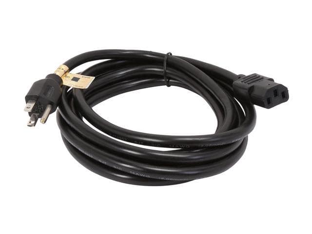 Tripp Lite Model P007-010 10 ft. Heavy-Duty Power Cord, C-13 (F) to 5-15 (M) - ảnh 2
