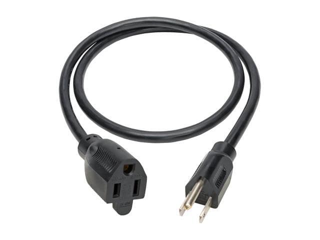 Tripp Lite Standard Power Extension Cord, 13A, 16AWG (NEMA 5-15P to NEMA 5-15R), 3-ft. (P024-003-13A) - ảnh 2