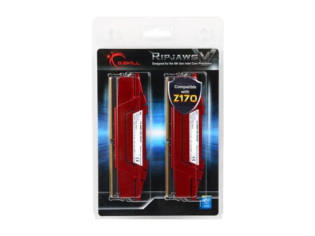 G.SKILL Ripjaws V Series 16GB (2 x 8GB) 288-Pin DDR4 SDRAM DDR4 2666 (PC4 21300) Desktop Memory Model F4-2666C15D-16GVR - ảnh 3
