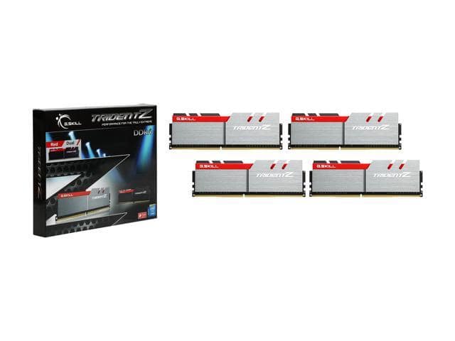 G.SKILL TridentZ Series 64GB (4 x 16GB) DDR4 3600 (PC4 28800) Desktop Memory Model F4-3600C17Q-64GTZ - ảnh 3