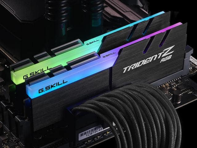 G.SKILL TridentZ RGB Series 16GB (2 x 8GB) DDR4 3200 (PC4 25600) Desktop Memory Model F4-3200C14D-16GTZR - ảnh 2