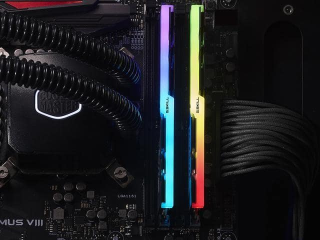 G.SKILL TridentZ RGB Series 16GB (2 x 8GB) DDR4 3200 (PC4 25600) Desktop Memory Model F4-3200C14D-16GTZR - ảnh 3