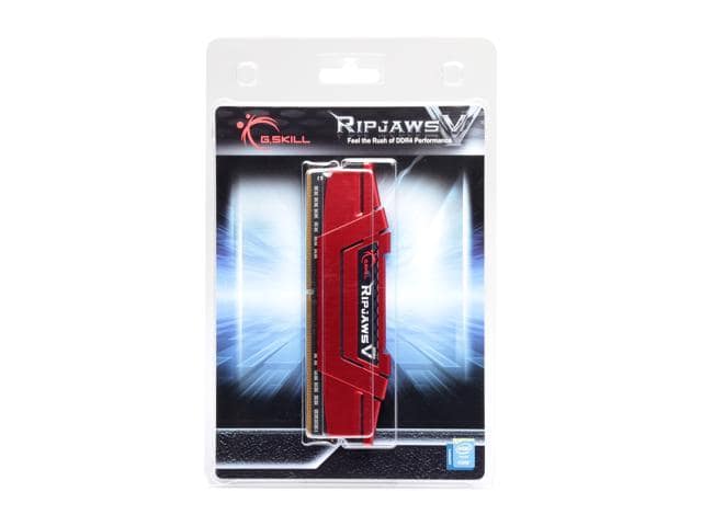 G.SKILL Ripjaws V Series 8GB 288-Pin DDR4 SDRAM DDR4 2400 (PC4 19200) Desktop Memory Model F4-2400C17S-8GVR - ảnh 3