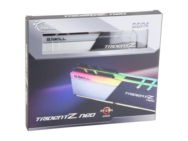 G.SKILL Trident Z Neo (For AMD Ryzen) Series 16GB (2 x 8GB) 288-Pin RGB DDR4 SDRAM DDR4 3600 (PC4 28800) Desktop Memory Model F4-3600C18D-16GTZN - ảnh 2