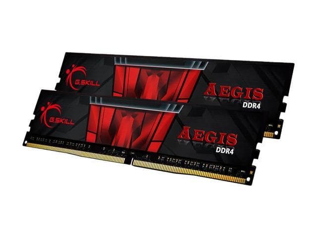G.SKILL Aegis 16GB (2 x 8GB) 288-Pin PC RAM DDR4 3200 (PC4 25600) Memory Kit Model F4-3200C16D-16GIS - ảnh 2