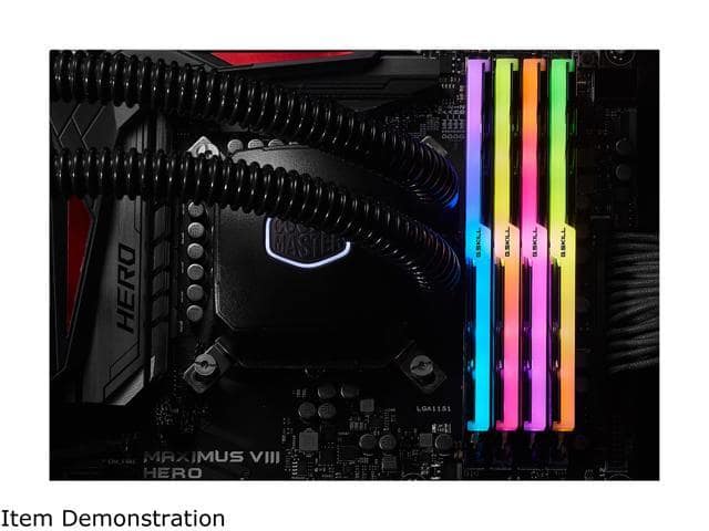 G.SKILL TridentZ RGB Series 128GB (4 x 32GB) 288-Pin PC RAM DDR4 3600 (PC4 28800) Desktop Memory Model F4-3600C18Q-128GTZR - ảnh 2