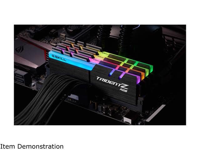 G.SKILL TridentZ RGB Series 128GB (4 x 32GB) 288-Pin PC RAM DDR4 3600 (PC4 28800) Desktop Memory Model F4-3600C18Q-128GTZR - ảnh 4