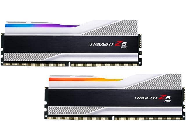 G.SKILL Trident Z5 RGB Series 32GB (2 x 16GB) DDR5 5200 Desktop Memory Model F5-5200J3636C16GX2-TZ5RS