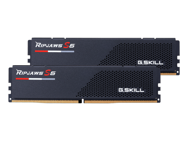 G.SKILL Ripjaws S5 Series 32GB (2 x 16GB) 288-Pin PC RAM DDR5 6000 (PC5 48000) Desktop Memory Model F5-6000J3636F16GX2-RS5K