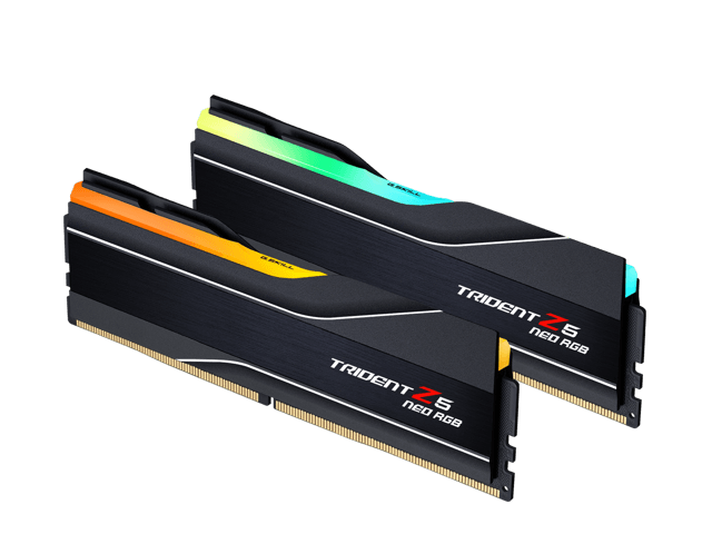 G.SKILL Trident Z5 Neo RGB Series 64GB (2 x 32GB) DDR5 6000 (PC5 48000) Desktop Memory Model F5-6000J3040G32GX2-TZ5NR - ảnh 2