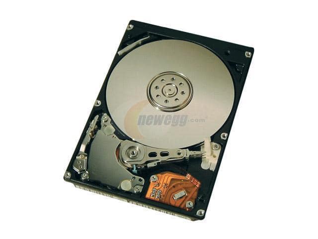 Hitachi GST Travelstar 5K80 HTS548040M9AT00 (08K0637) 40GB 5400 RPM 8MB Cache IDE Ultra ATA100 / ATA-6 2.5″ Notebook Hard Drive Bare Drive