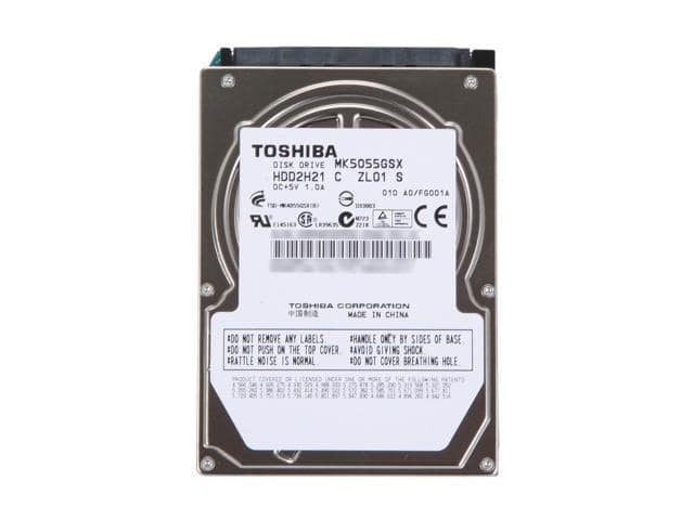 TOSHIBA MK5055GSX 500GB 5400 RPM 8MB Cache SATA 3.0Gb/s 2.5″ Notebook Hard Drive Bare Drive - ảnh 4