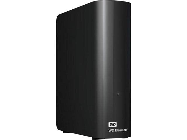 WD Elements 12TB USB 3.0 Desktop Hard Drive Black WDBWLG0120HBK-NESN