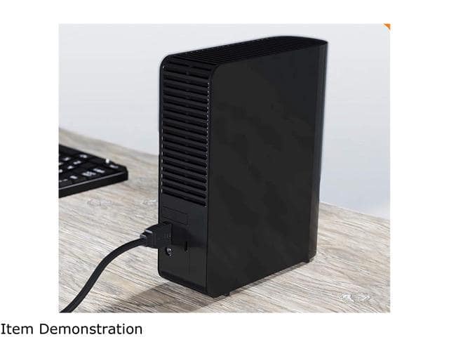 WD Elements 16TB USB 3.0, Micro-B 3.5″ Desktop External Hard Drive WDBWLG0160HBK-NESN Black - ảnh 4