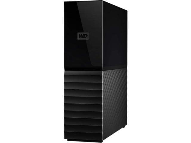 WD My Book 16TB USB 3.0, Micro-B External Desktop Hard Drive WDBBGB0160HBK-NESN Black