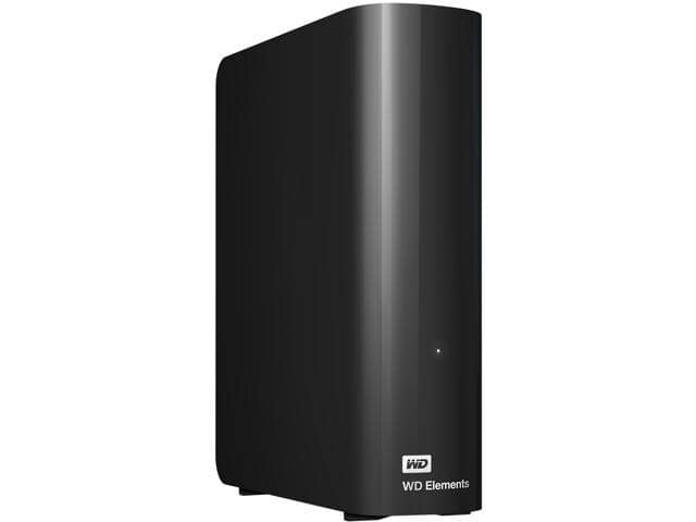 WD Elements 20TB USB 3.0 3.5″ Desktop External Hard Drive WDBWLG0200HBK-NESN Black