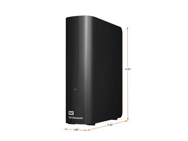 WD Elements 20TB USB 3.0 3.5″ Desktop External Hard Drive WDBWLG0200HBK-NESN Black - ảnh 3