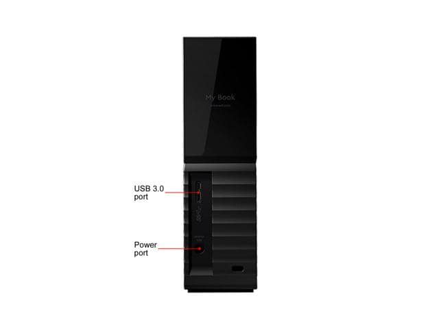 WD My Book 8TB Desktop External Hard Drive for Windows/Mac/Laptop, USB 3.0 Black (WDBBGB0080HBK-NESN) - ảnh 4