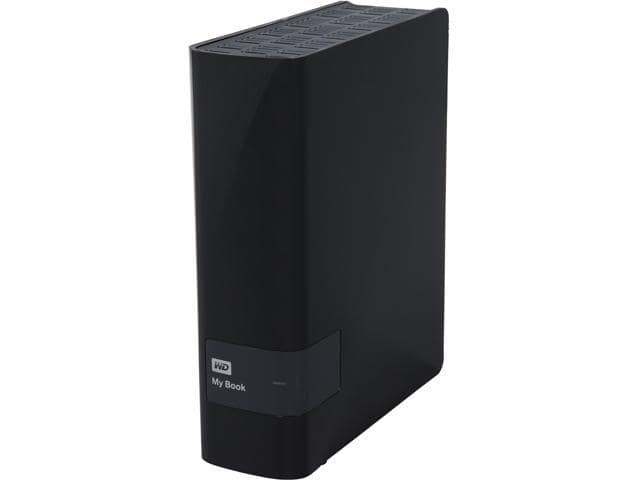 WD 6TB My Book Desktop External Hard Drive – USB 3.0 – WDBFJK0060HBK-NESN