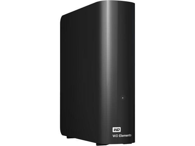 WD Elements 4TB USB 3.0 External Hard Drive Black WDBWLG0040HBK-NESN
