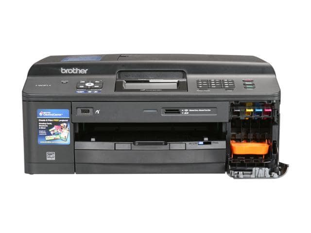 Brother MFC series MFC-J625DW Up to 35 ppm Black Print Speed 6000 x 1200 dpi Color Print Quality Wireless (802.11 b/g/n) InkJet MFC / All-In-One Color Printer - ảnh 2