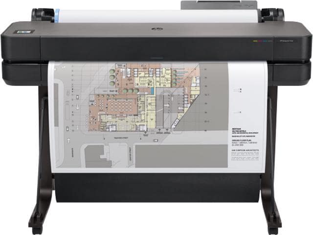 HP DesignJet T650 5HB08H#B1K HP Thermal Inkjet 24-in Printer - ảnh 2