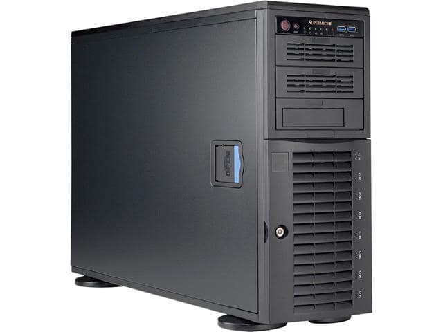 Supermicro AMD Ryzen Threadripper PRO Ultimate Workstation, 32-Core/64-Thread,128GB (4x32GB) DDR4 Memory, 960GB NVMe SSD, 4TB Toshiba HDD, 2x Zotac RTX 3080 LHR 10GB GPU, Windows 10 pro Installed