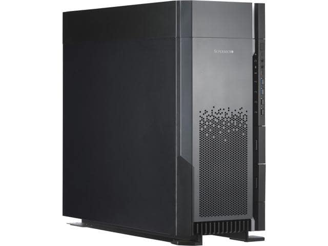 Supermicro Intel Xeon Gold 6314U (2.30GHz) Ultimate Workstation, 32 Core/64 Thread, 256GB (8x32G)DDR4 Memory, 960GB Samsung SSD, 10TB HDD, 1x NVIDIA Quadro RTX A6000 48GB GPU Win10 Pro Installed