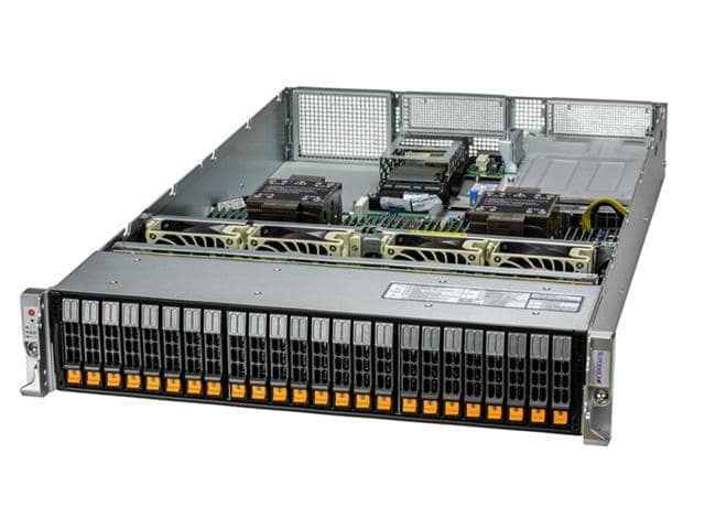 SUPERMICRO Rack Server System Intel Xeon Gold 5320 full server system, 26 Core, 52 Threads, 128 GB DDR4 Memory, 960G NVMe M.2 SSD. - ảnh 2