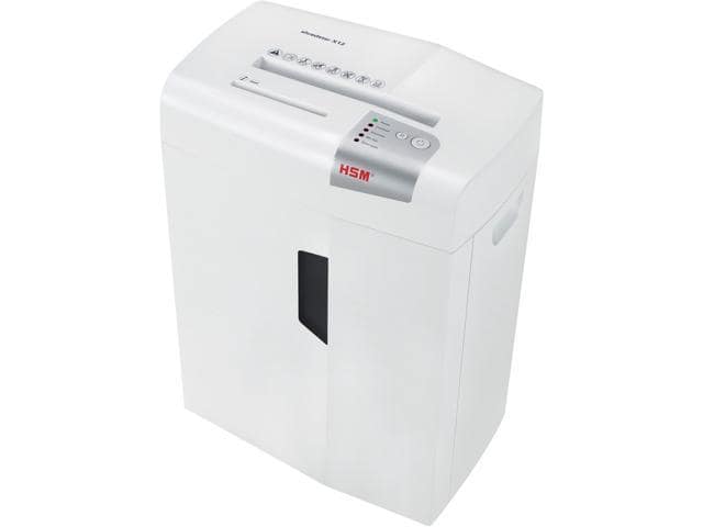 HSM 1059 Shredstar X12 Cross-Cut Shredder, 12 Pages per Pass, 6.10 Gal Capacity – White - ảnh 2