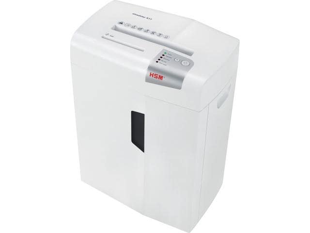 HSM 1030W Shredstar X17 Cross-Cut Shredder, 17 Sheets per Pass, 6.9 Gal Capacity – White