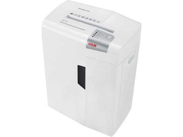 HSM 1057W Shredstar X14 Cross-Cut Paper Shredder, 14 Pages per Pass, 6.9 Gal Capacity – White - ảnh 2