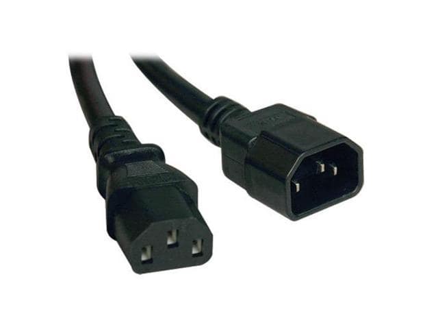 Tripp Lite Heavy-Duty Power Extension Cord, 15A, 14AWG (IEC-320-C14 to IEC-320-C13), 3-ft - ảnh 2