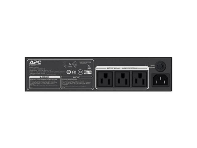 APC by Schneider Electric Back-UPS 400VA, Flexible Mounting, Low Profile, Industrial – Tower – 120 V AC Output – 3 - ảnh 2