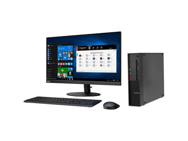 Lenovo ThinkStation P330 30D1000PUS Workstation – 1 x Core i5 i5-9500 – 8 GB RAM – 256 GB SSD – Small Form Factor – Raven Black - ảnh 4