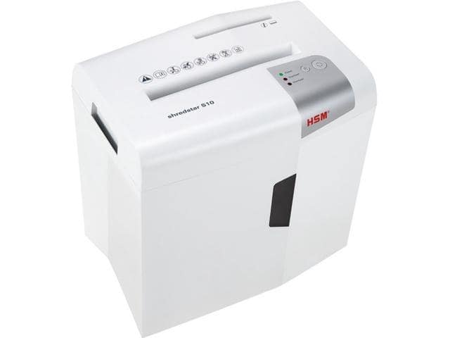 HSM of America – HSM1042w – HSM shredstar S10 Strip Cut Shredder – Strip Cut – 10 Per Pass – for shredding CD, DVD,