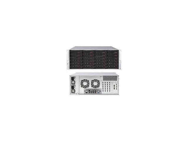 SUPERMICRO Rack SuperStorage Server Intel Xeon processor E5-2600 v3 family (up to 145W TDP ) 2133/1866/1600MHz ECC DDR4 SDRAM 72-bit SSG-6048R-E1CR24N