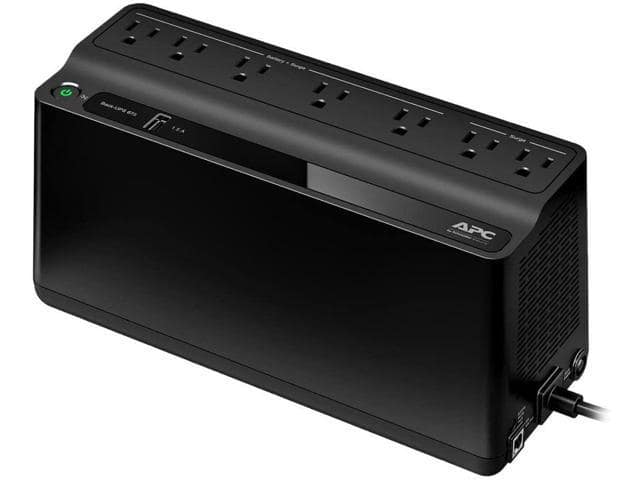 APC BE670M1 675 VA 360 Watts 7 Outlets Uninterruptible Power Supply (UPS) with USB Charging Port - ảnh 3