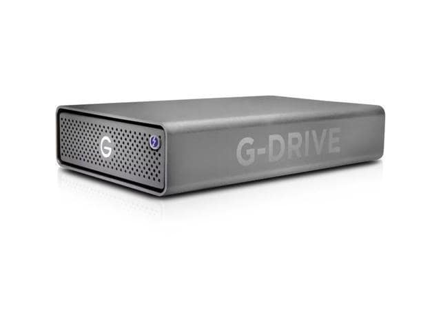 WD G-DRIVE Pro SDPH51J-012T-NBAAD 12 TB Desktop Hard Drive – 3.5″ External – Space Gray – MAC Device Supported – USB 3.2 (Gen 1), Thunderbolt 3 – 7200rpm – 250 MB/s Maximum Read Transfer Rate – 5