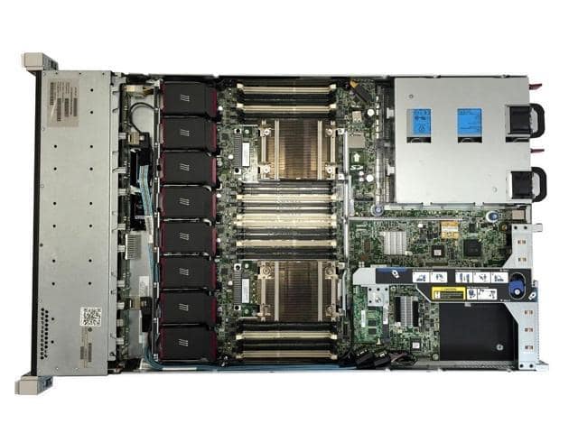 HP Proliant DL360p Gen8 8 x 2.5″ HS 2x E5-2660 Eight Core 2.2Ghz 96GB x P420i - ảnh 2