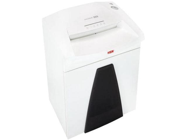 HSM 1801 Securio B26S Strip-cut Shredder, 30 Pages per Pass – 14.5 Gal Capacity – Light Gray - ảnh 4
