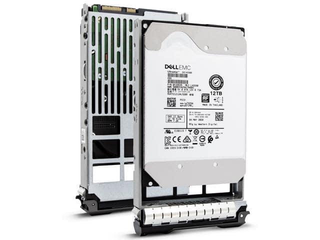 Dell 12TB 7.2K 3.5″ HDD SAS 12Gb/s in 13 Gen. Tray — 400-AUTD (0T7XPD)