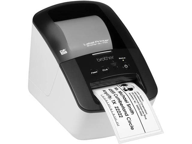 Brother QL-700 High-speed, Professional Label Printer - ảnh 2