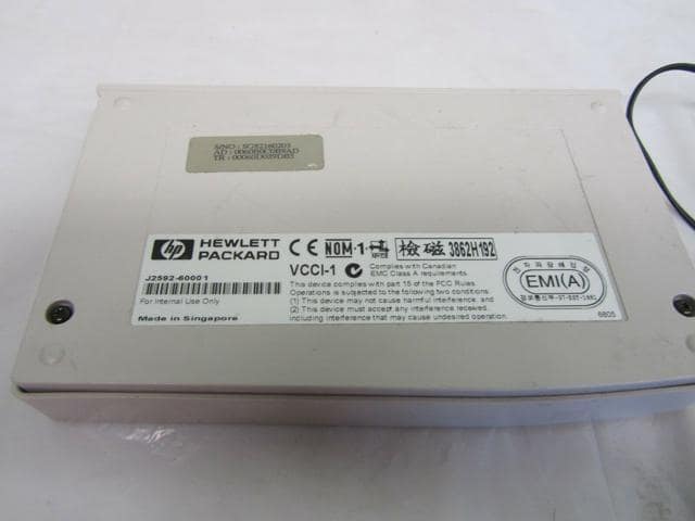 HP Jetdirect 150X J2592 1Port Print Server w/ AC Adapter - ảnh 2